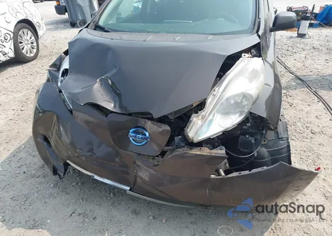2016 Nissan Leaf S z USA, uszkodzony, nr VIN 1N4AZ0CP7GC305559